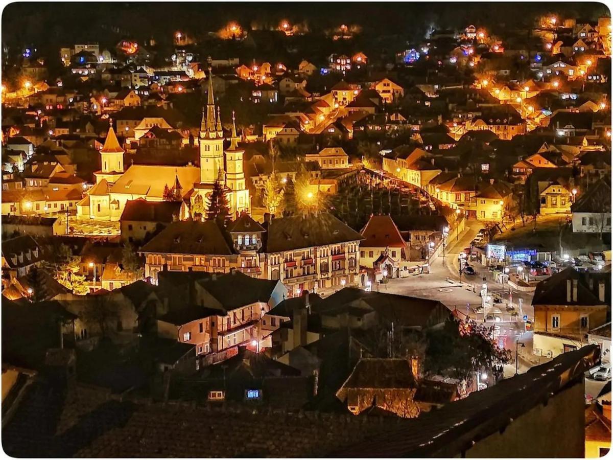 Vila Paul Best Paronamic View Over Medieval Historical Centre ブラショフ エクステリア 写真